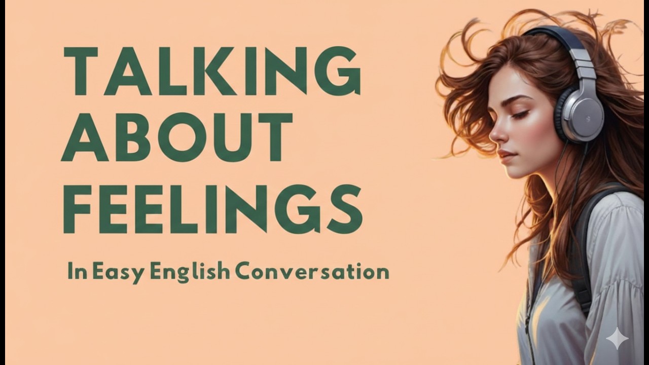 Easy English Conversation – Slow English Daily Practice | Talking About Your Feelings