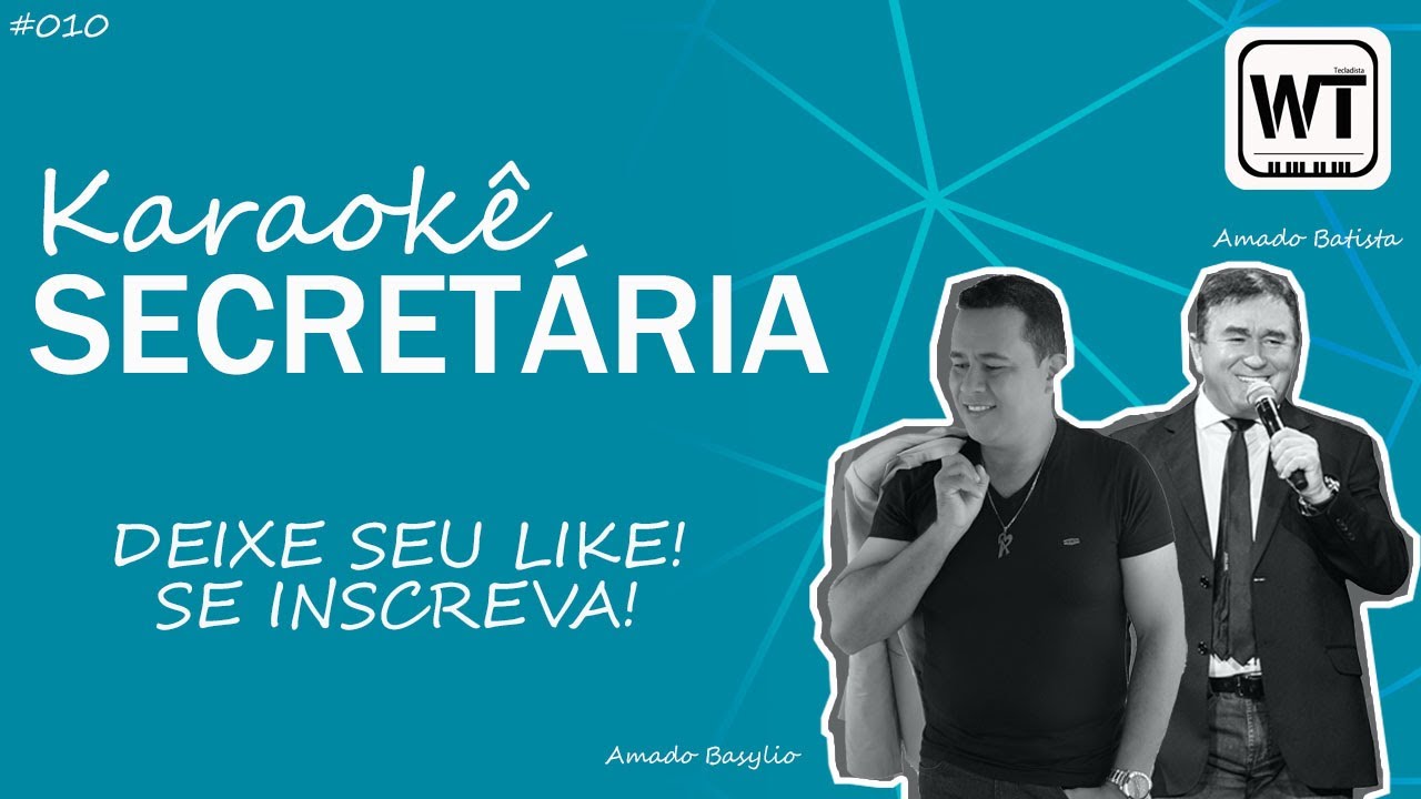 Karaokê SECRETÁRIA Ritmo arrocha #010