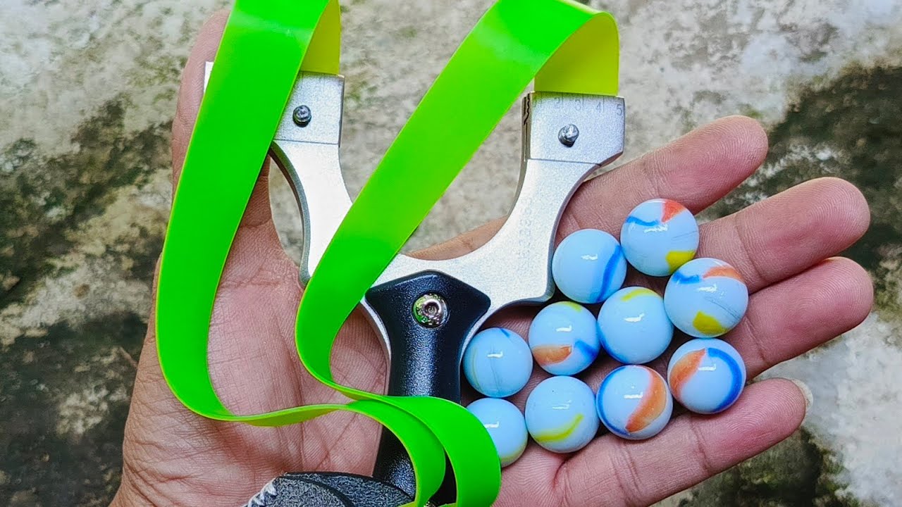 Make a Pouch of slingshot marbles #slingshot #shorts #diy #craft