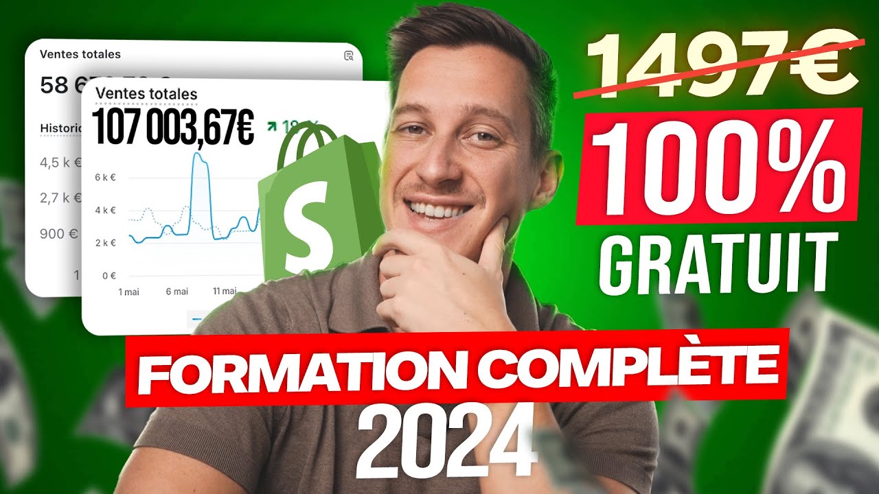 DROPSHIPPING : FORMATION GRATUITE de A &agrave; Z (Guide Complet) Pour Faire 10 000&euro;/mois en 2024