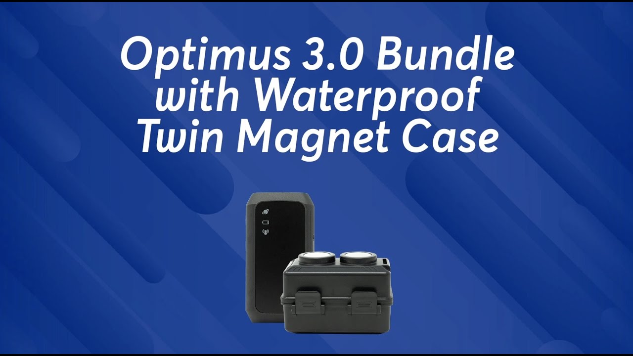 The Optimus 3.0 GPS Tracker with Waterproof Twin Magnet Case