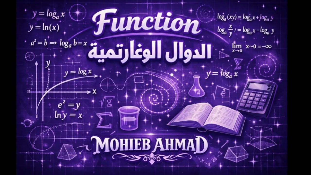 Function (الدوال اللوغارتمية) ❤️‍🔥