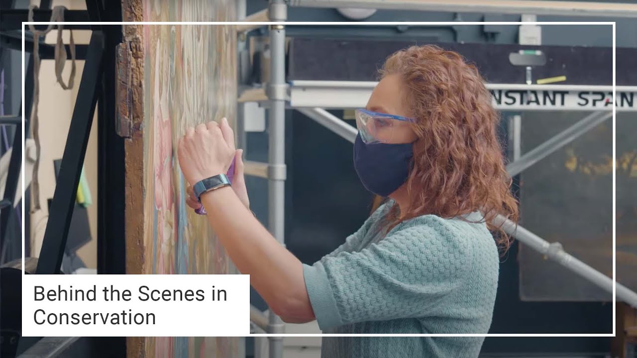 Cleaning the 'Lost Altarpiece' that was found in a woodshed | Art Restoration | National Gallery