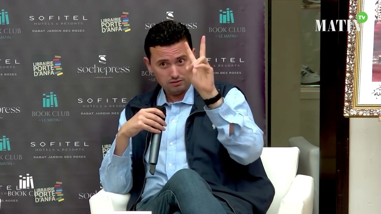 Mohamed Nabil Mouline, invit&eacute; des Escales litt&eacute;raires Book Club Le Matin