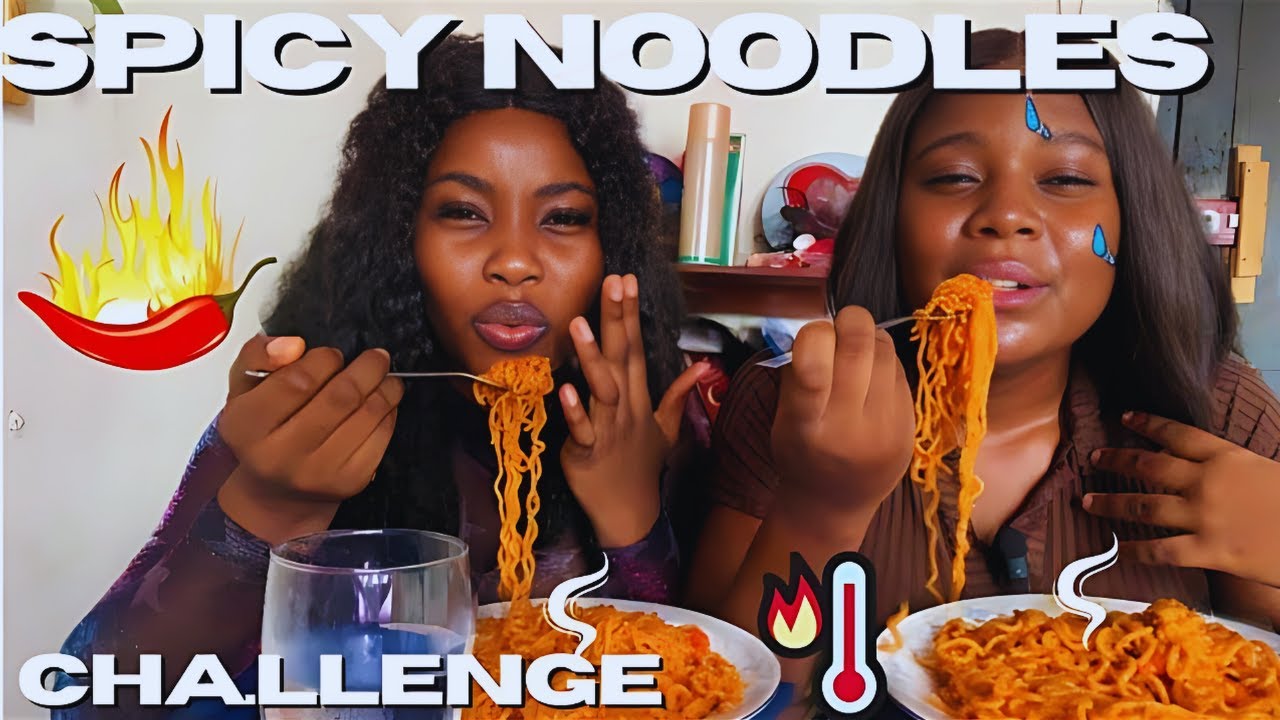 🔥Spicy Noodles Challenge 🌶️🥵