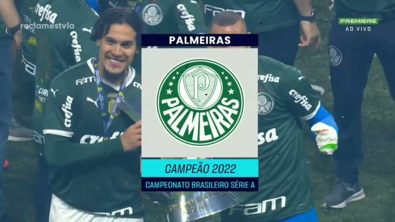 Entrega do Título de Campeão ao Palmeiras | BRASILEIRÃO 2022
