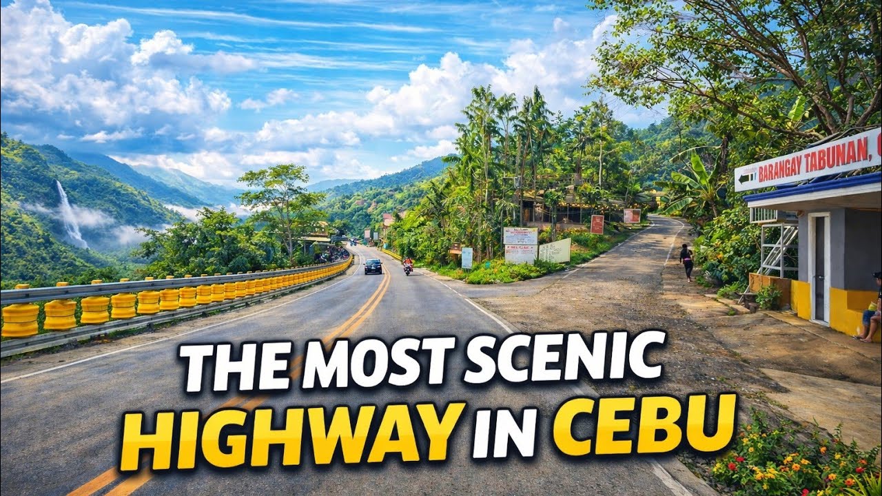 CEBU TRANS CENTRAL HIGHWAY. CEBU MOST SCENIC HIGHWAY. CEBU CITY TO BALAMBAN