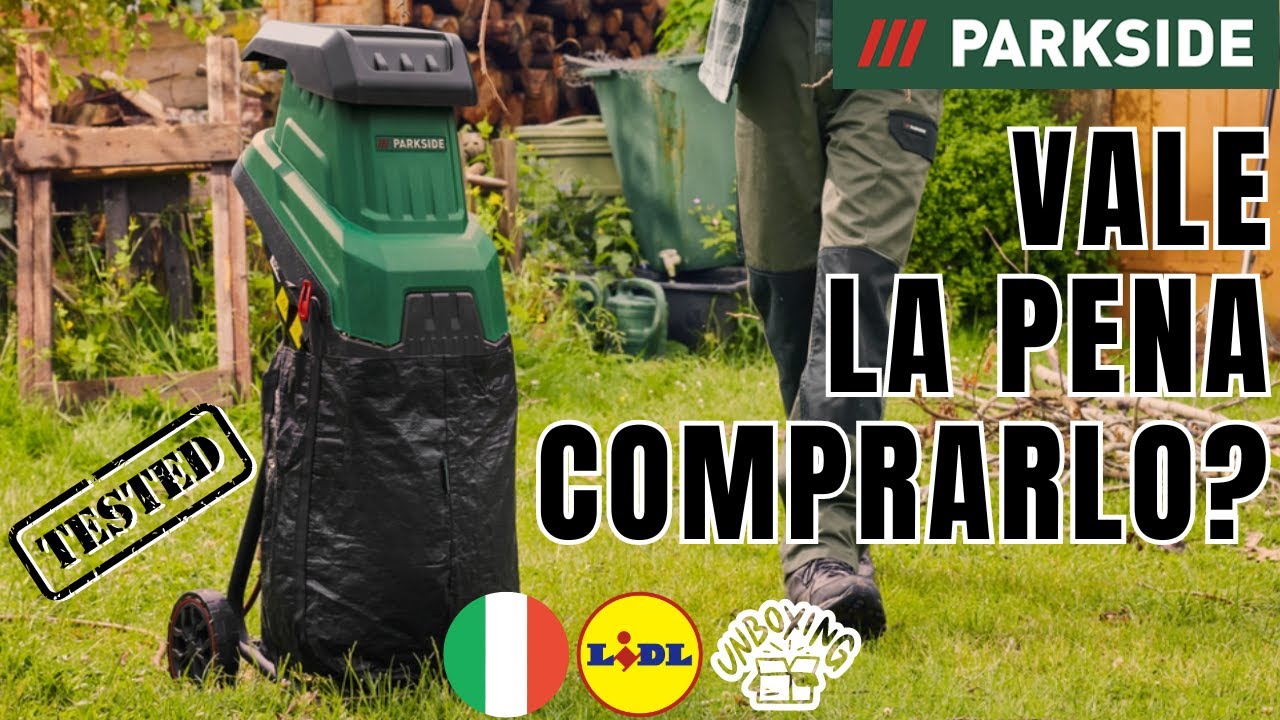 BIOTRITURATORE Parkside PMH 2400 C3 PEMH 2400 A1  ITALIA ITALIANO LIDL