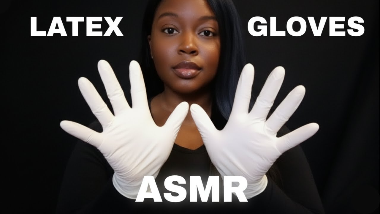 ASMR Latex Glove Sounds + Hand Movements 🧤 No Talking ✨ Tingles Guaranteed