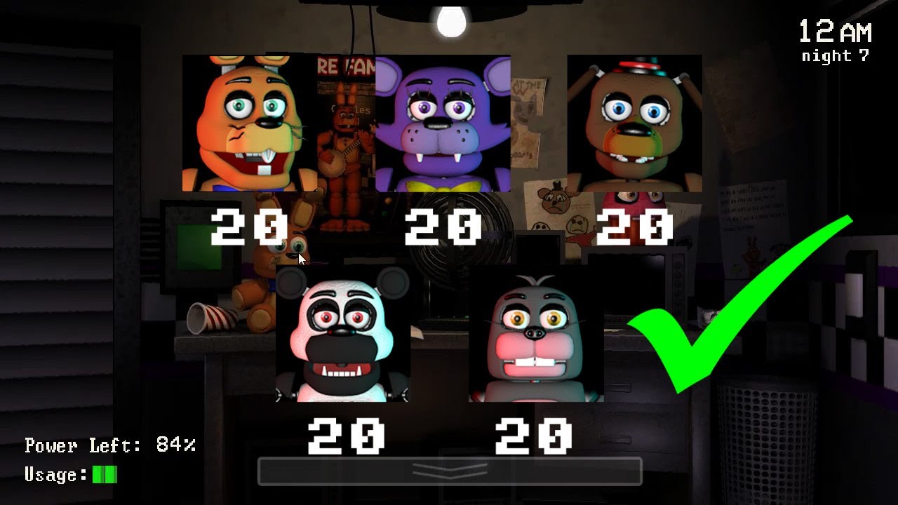 Nightmare at Charles R - 5/20 MODE COMPLETE! (Secret Ending)