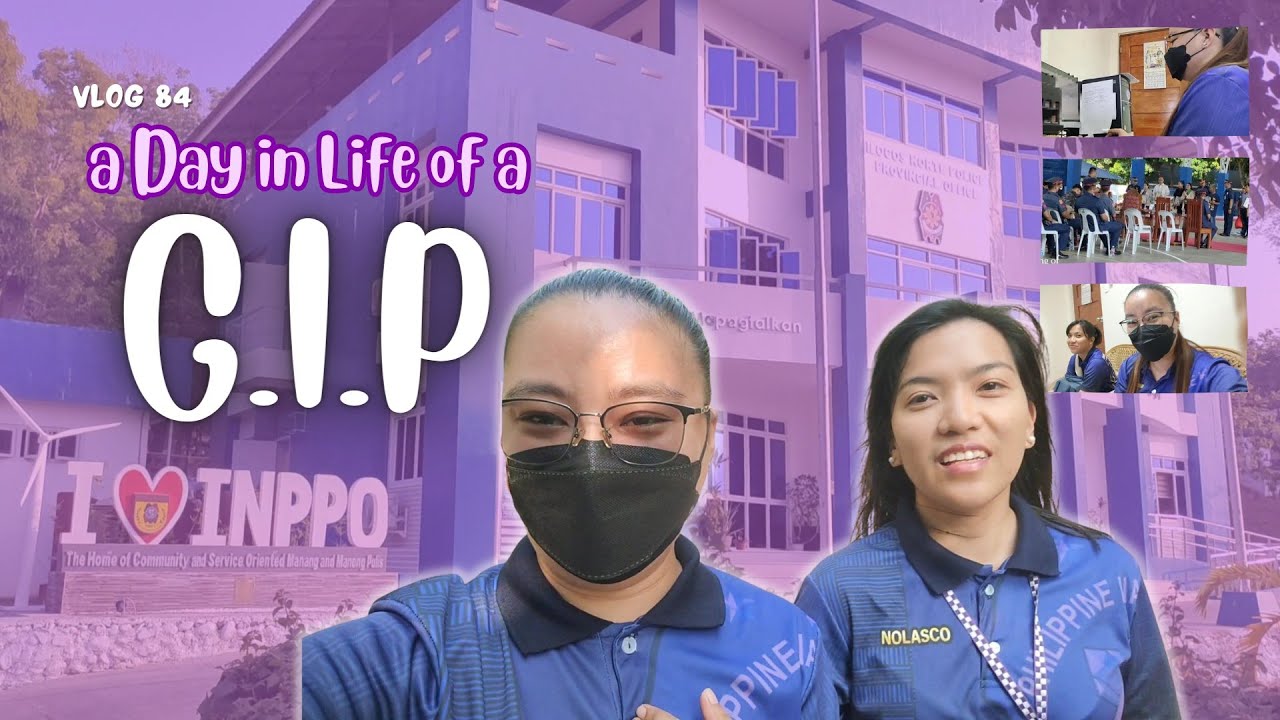 A Day In Life of a GIP | Government Internship Program - PNP | Rome Calamayan