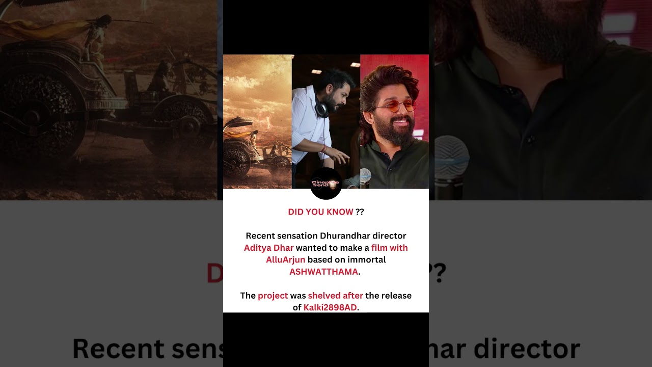 #alluarjun #prabhas #adityadhar #kalki2898ad #trending #cinema #ashwatthama #tollywood #bollywood