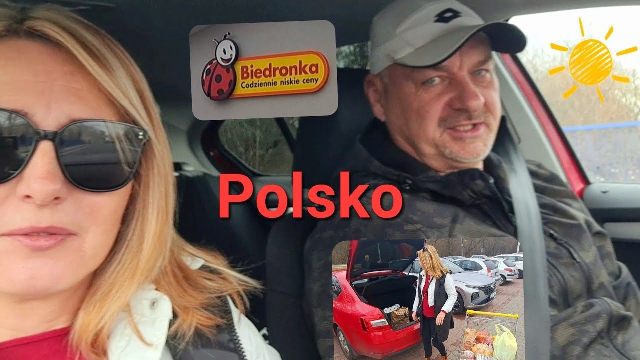 Nákup Polsko 🇵🇱 - Biedronka a Stokrotka ( info o cenách)