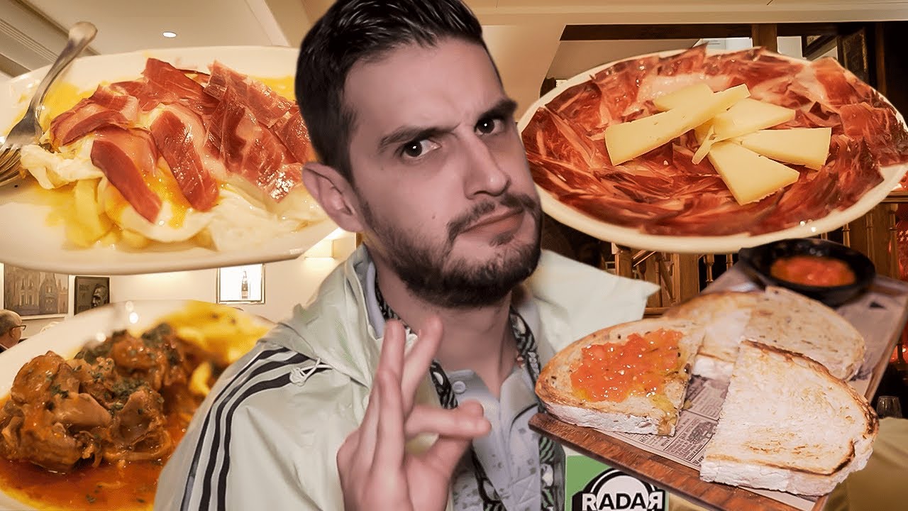 Un día COMIENDO como ESPAÑOL | RADAR con Adrián Marcelo