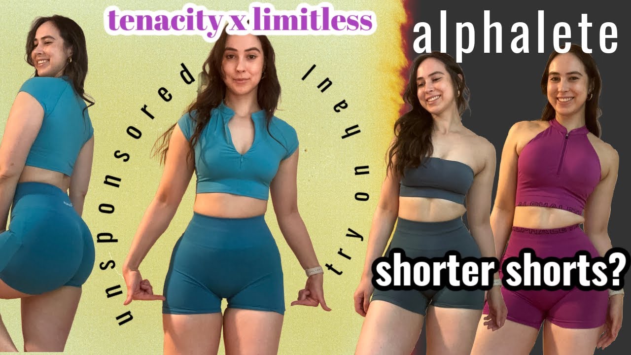 UNSPONSORED NEW ALPHALETE SUMMER TENACITY x LIMITLESS