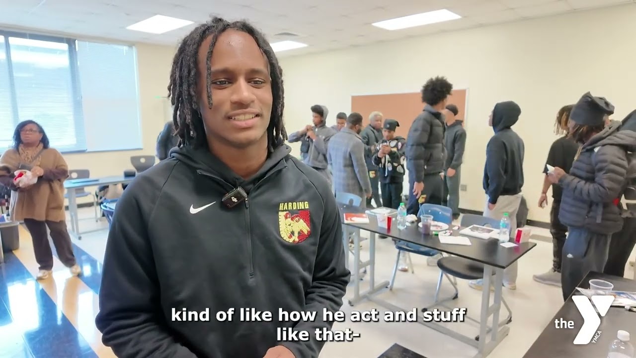 YMCA of Greater Charlotte - Bryce Young Visits YMCA Rising Kings