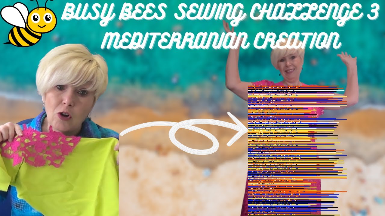 BUSY BEE SEWING CHALLENGE | THE PERFECT MEDITERRANIAN GETAWAY GARMENTS