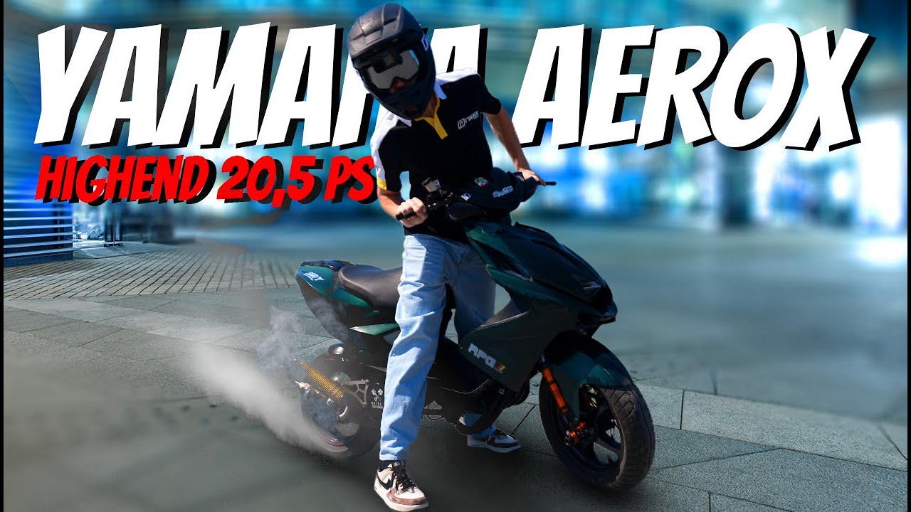 Erste fahrt eskaliert 20PS HighEnd Aerox ist viel zu Schnell! | @Luis Brygala