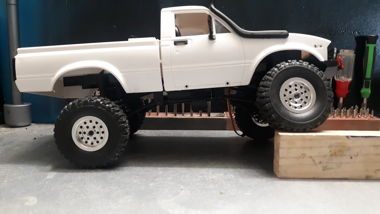 WPL C24 Shock mod. 50% gain for free.