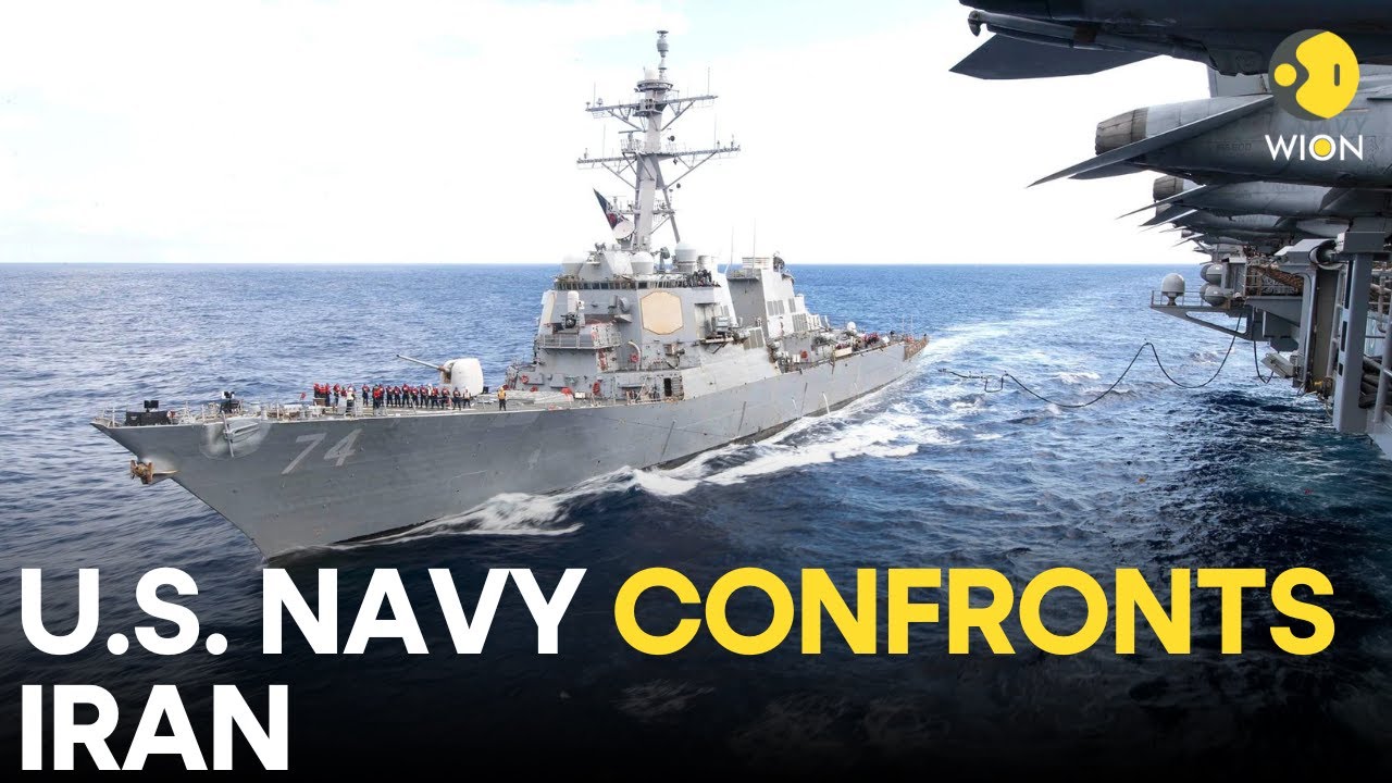 US Navy says it repelled Iran from seizing tankers in Gulf of Oman | US News LIVE | WION Live