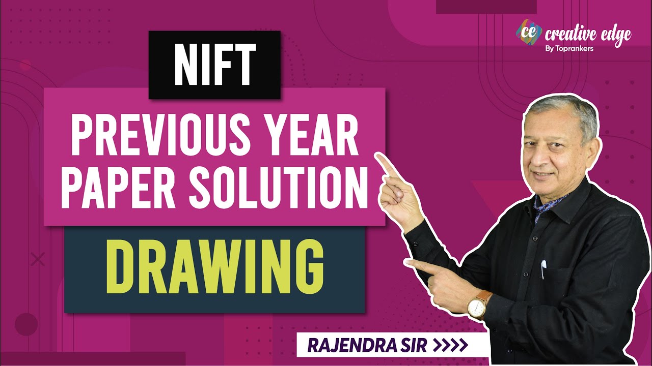 NIFT Previous Year Paper With Solution | Drawing for NIFT 2023 Entrance Exam | NIFT 2023 Preparation