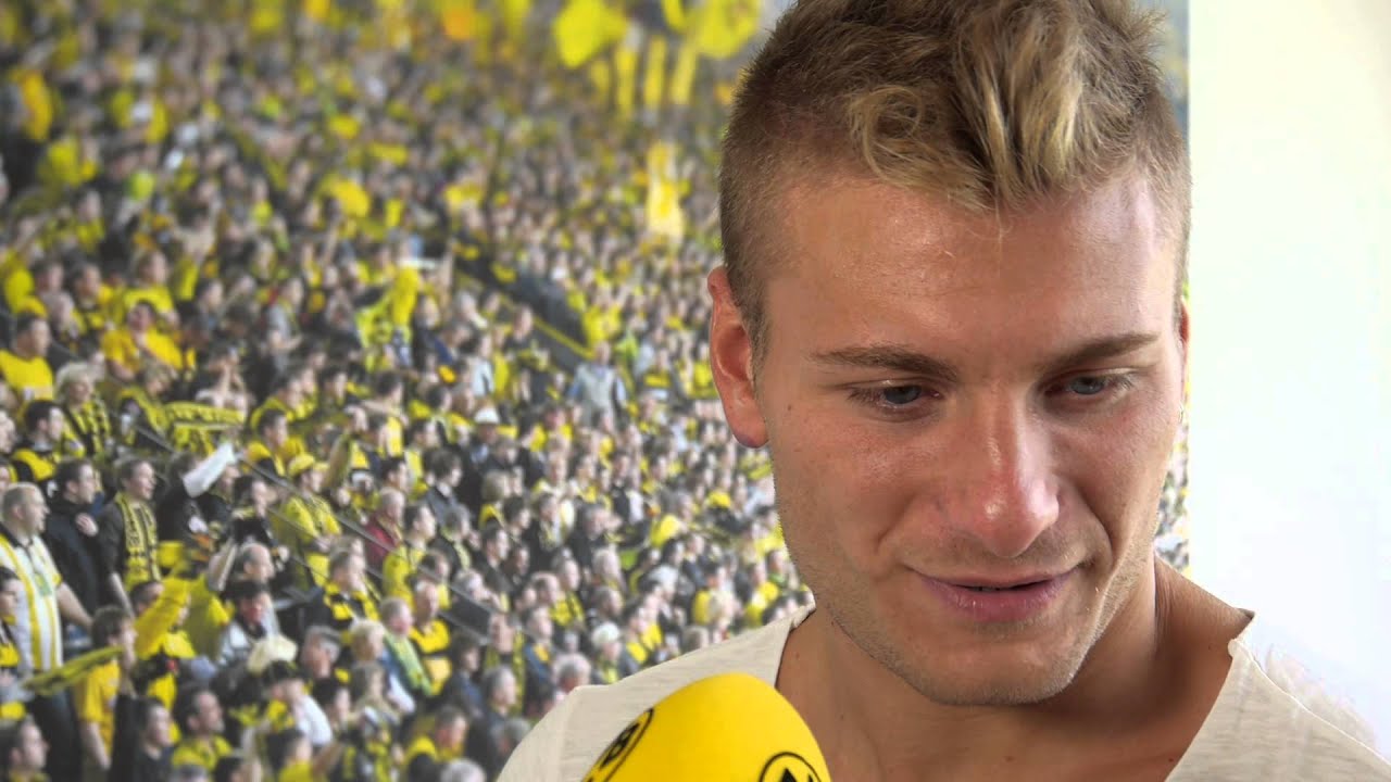 Ciro Immobile nach seinem ersten BVB-Training