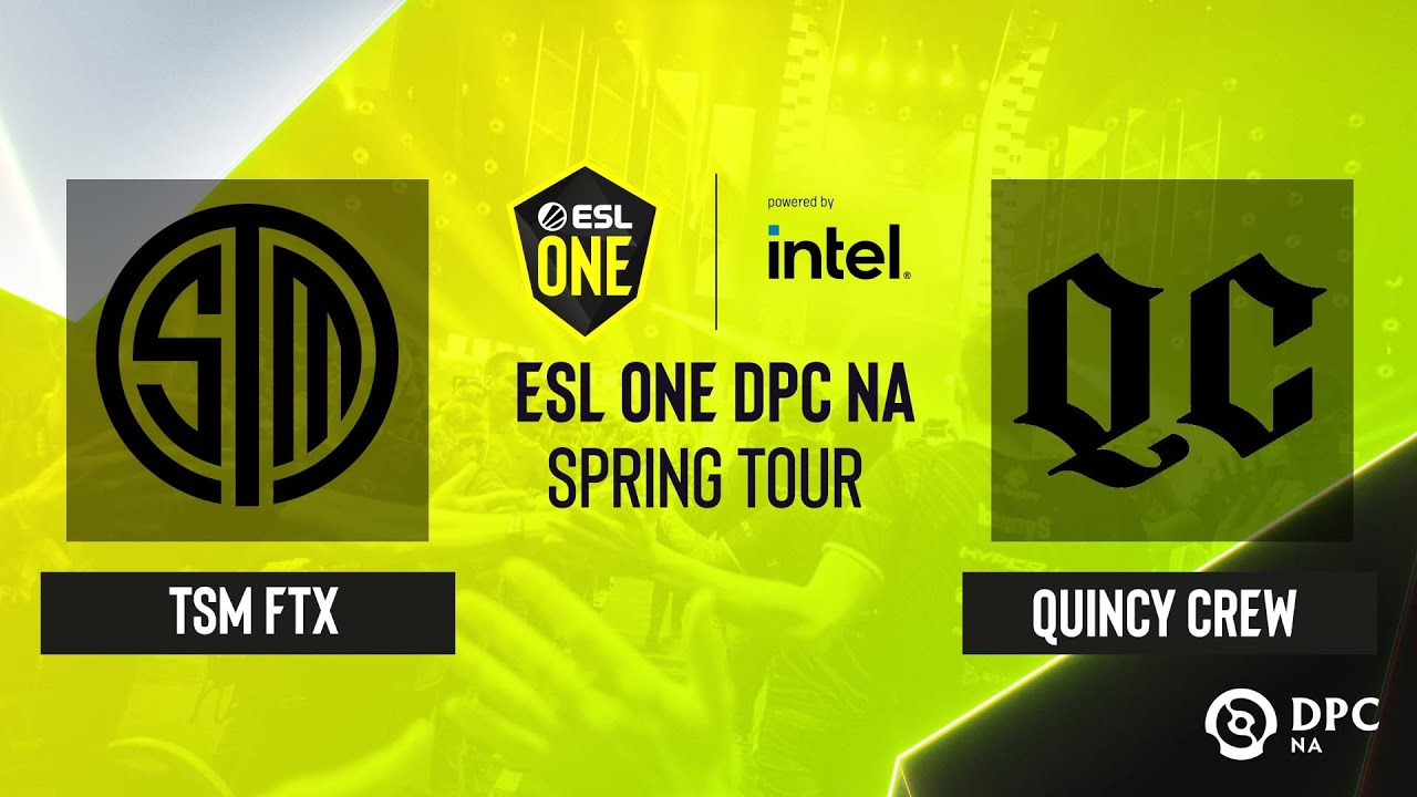 Dota2 - Quincy Crew vs TSM FTX - Game 2 - ESL One DPC NA Spring