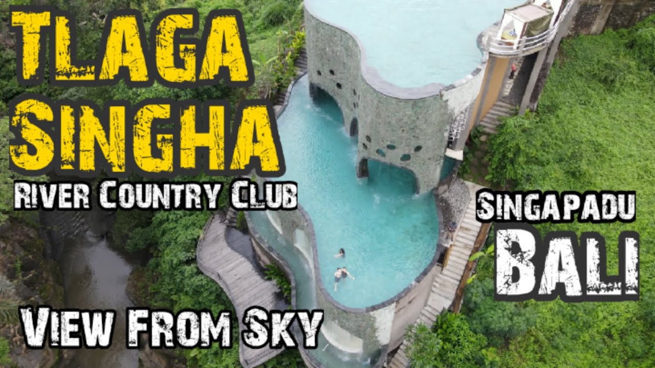 Tlaga Singha River Country Club | Kolam Bertingkat | freshWater Asia | Infinity Pool | Wisata Bali