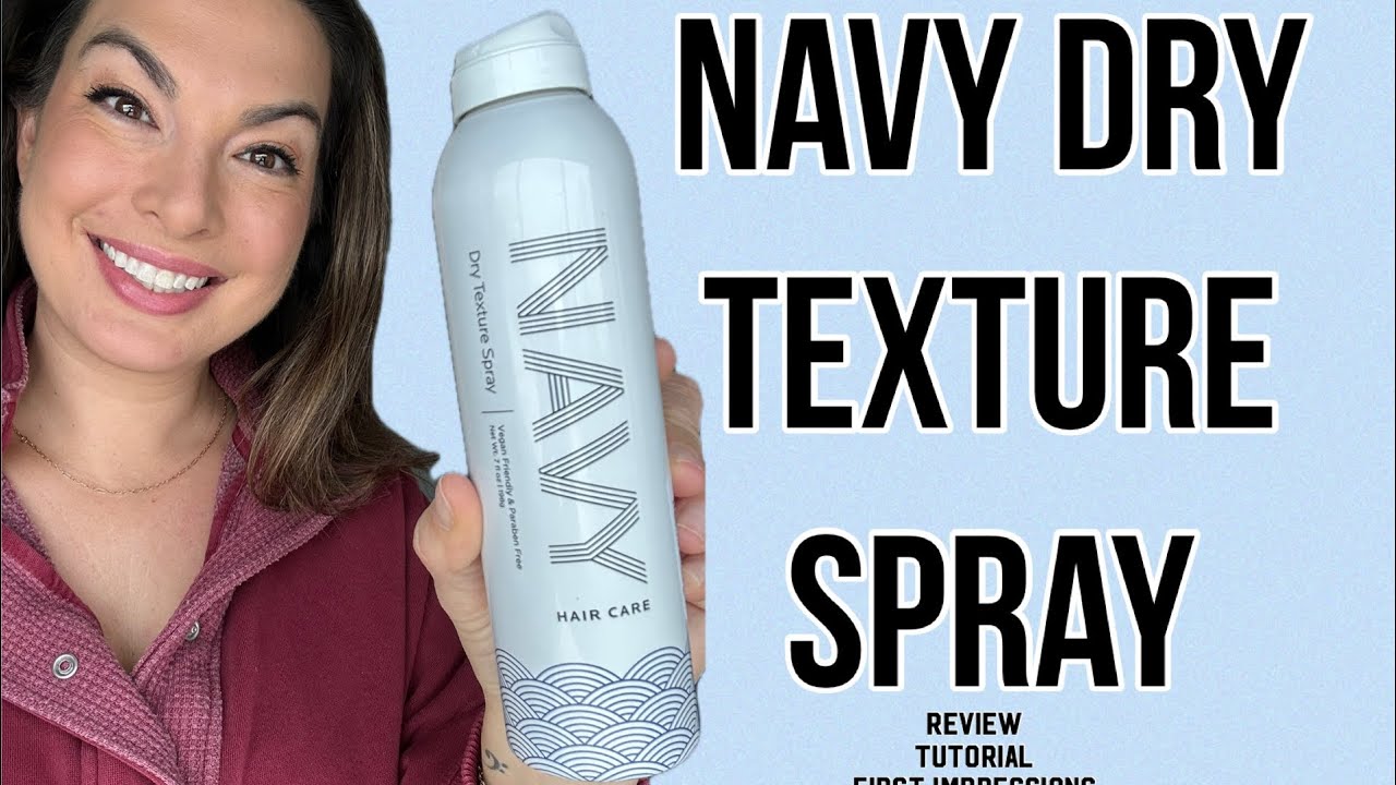 The Navy Dry Texture Spray You Didn't Know You Needed