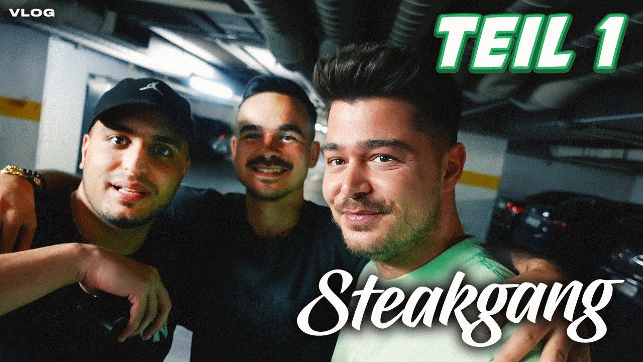Die Steak Gang ist wieder da! | Food vlog Teil1 @FeelGamingTV @massi8586