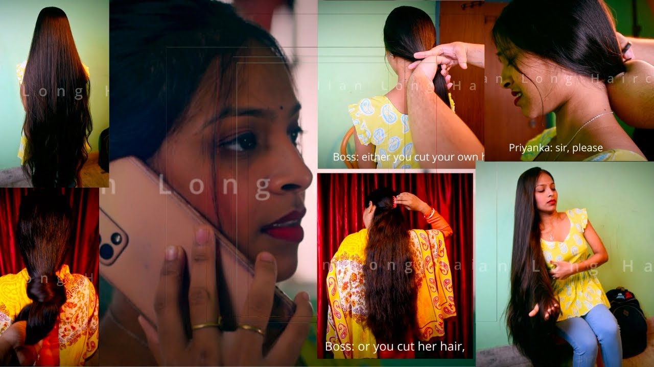 What will be Her Choice? | Her own hair or Other Rapunzel Hair | Trailer | Rapunzel Haircut Story