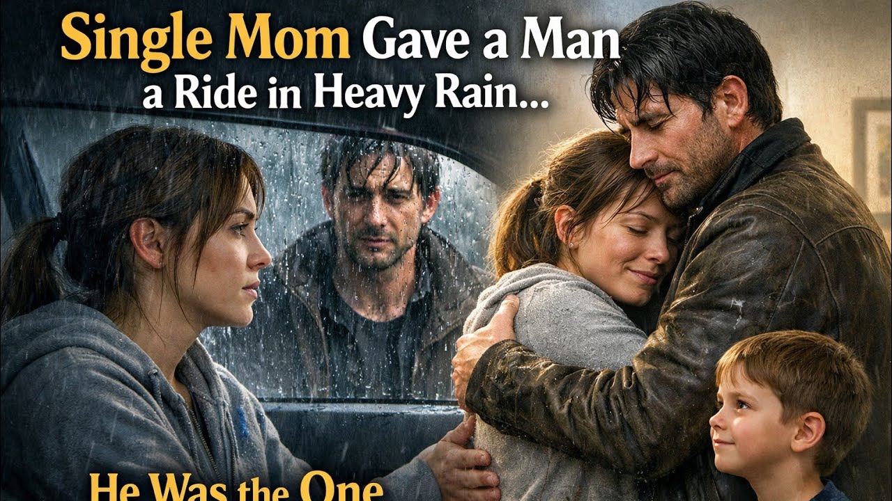 Single mom gave a man a ride in heavy rain&mdash;Not knowing he was the one she'd been searching for&hellip;