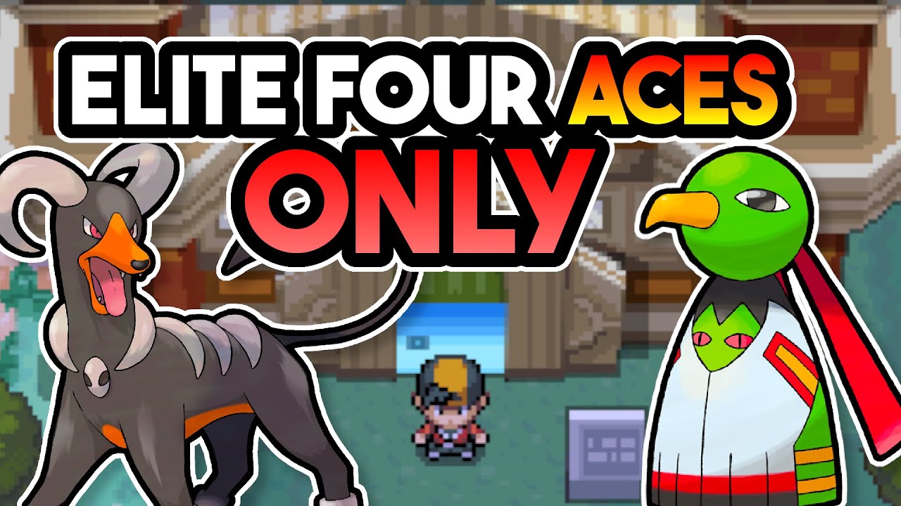 Can I Beat Pokemon Heart Gold with ONLY Elite Four Aces?