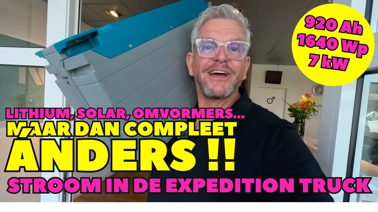 ELEKTRISCHE INSTALLATIE VOOR DE BUFFEL; IK KIES VOOR MASTERVOLT - EXPEDITION TRUCK- DWVLOGT #329