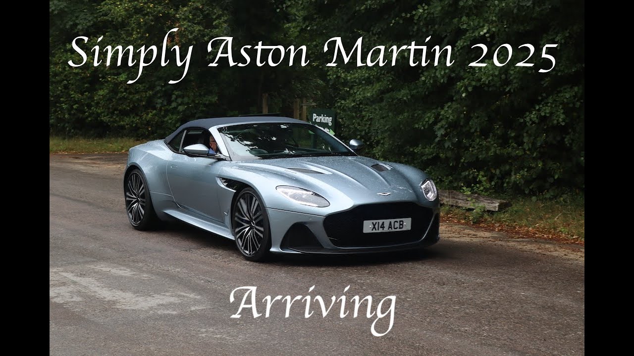 Simply Aston Martin 2025 @Beaulieu National Motor Museum (Arriving)