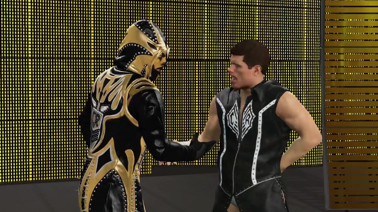 WWE 2K15 - Cody Rhodes & Goldust Vs Roman Reigns & Seth Rollins at WWE Battleground 2013