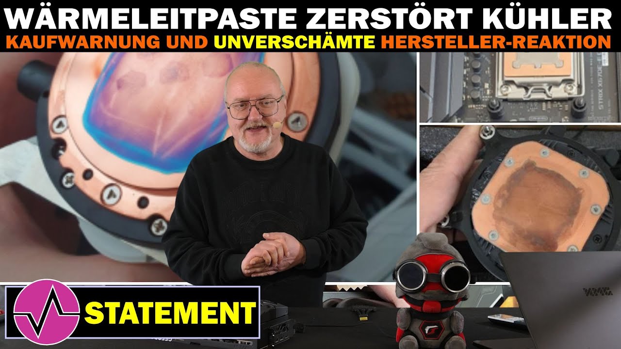 WARNUNG: Die AMeCh SGT-4 W&auml;rmeleitpaste zerst&ouml;rt eure Hardware und der Hersteller leugnet dreist