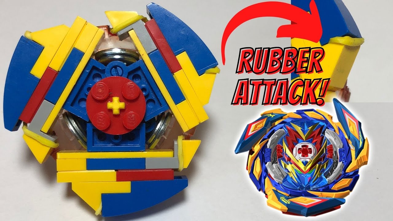 *LEGO* Brave Valkyrie | РЕЗИНОВАЯ АТАКА! | Обзоры Lego Beyblade