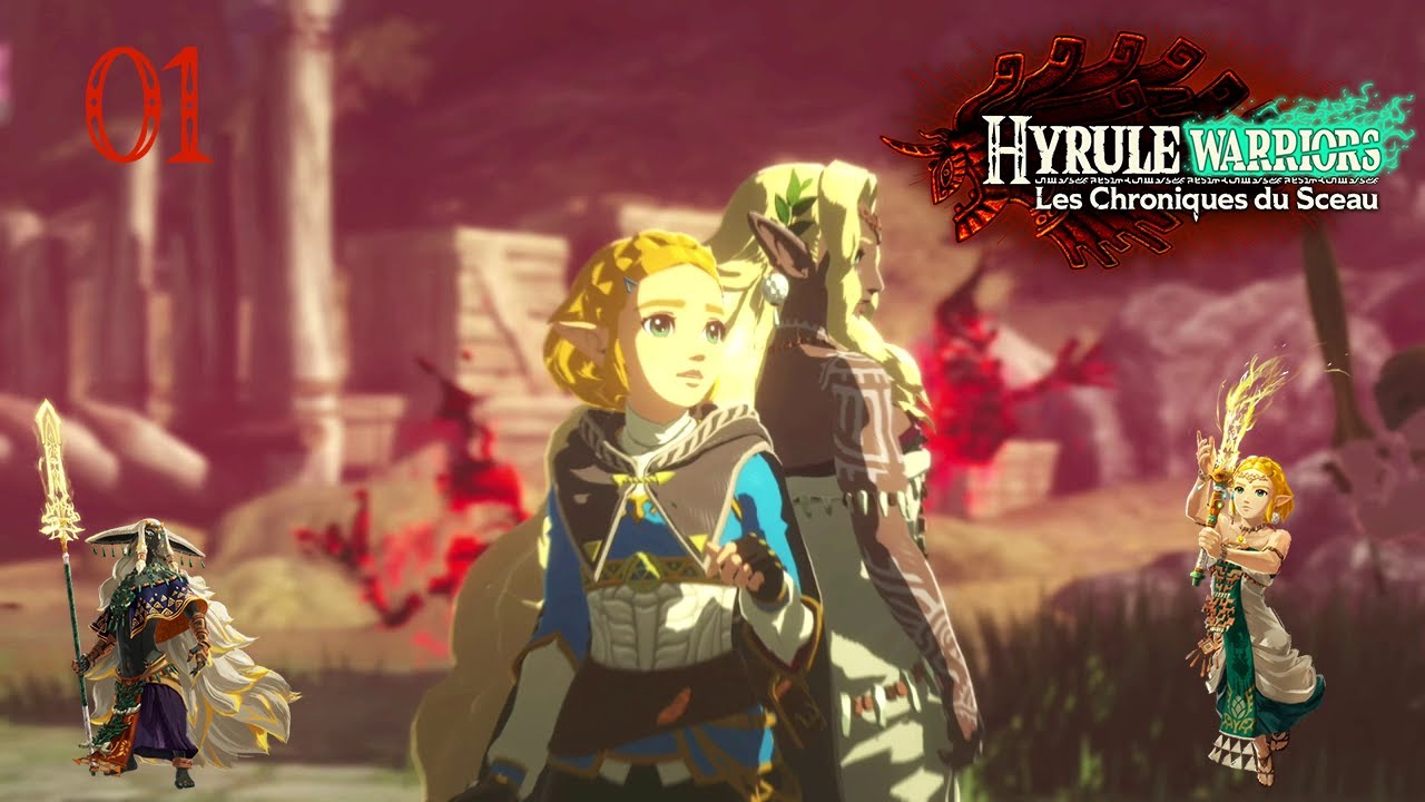 Dans le passé accompagner de Zelda (Hyrule Warriors: Les Chroniques du Sceau) épisode 1