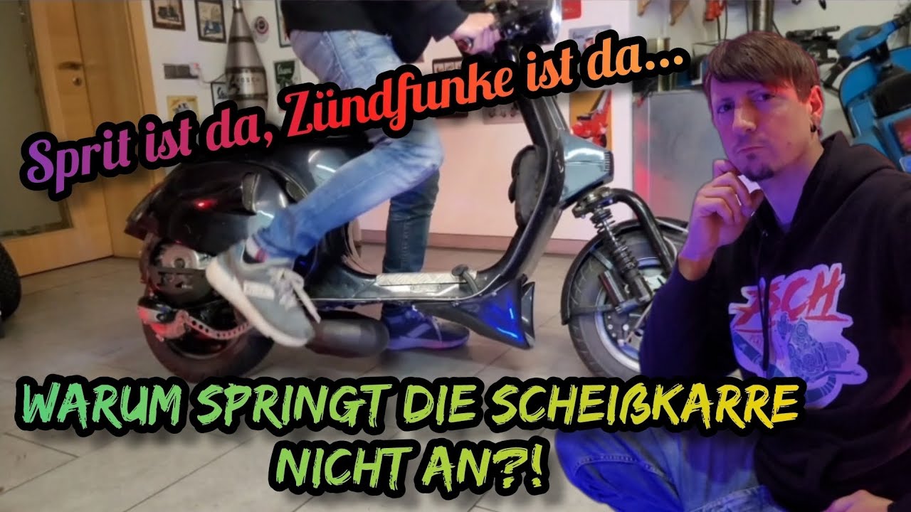 Sprit ist da, Zündfunke ist da... warum springt die Scheißkarre nicht an. 🤔