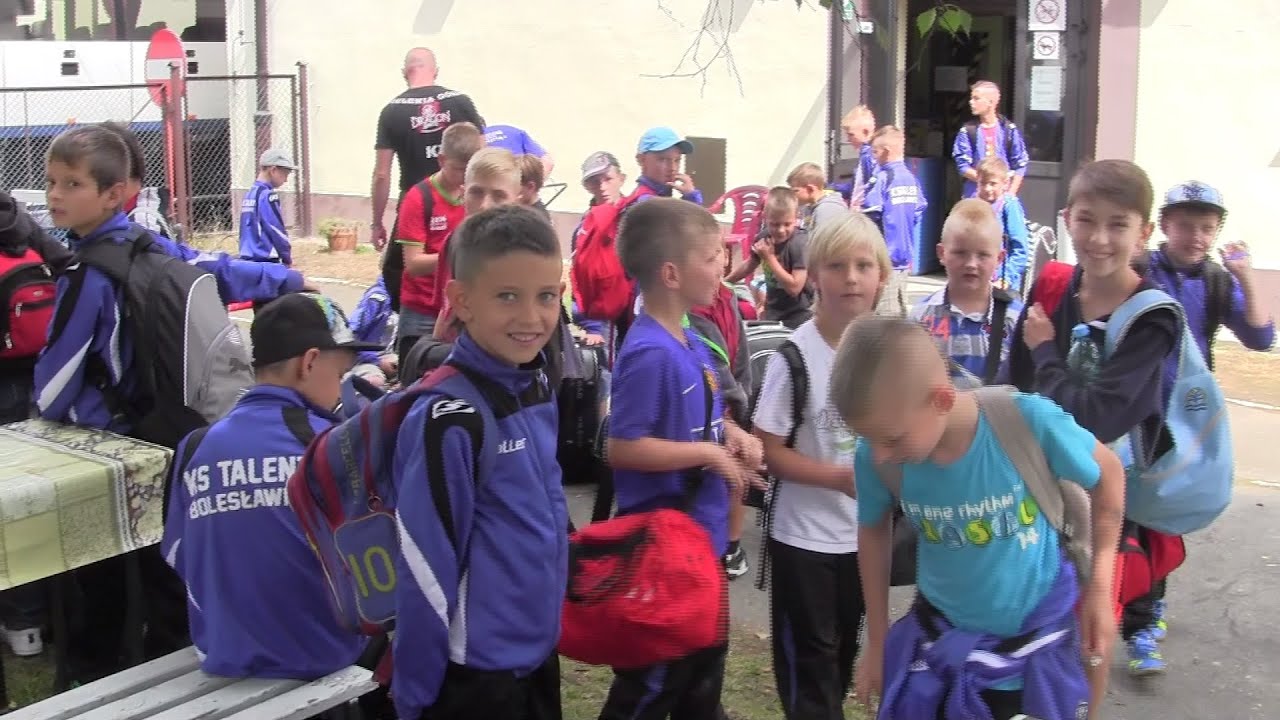 Zaczynamy obóz piłkarski-Ks Talent Bolesławiec 2014 5 sierpień - prezentacja ośrodka