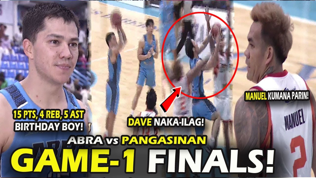 BRICKMAN may PA BIRTHDAY sa ABRA! | MANUEL KUMANA PARIN! |  GAME-1 FINALS | NOV. 19, 2025