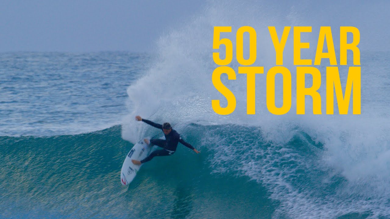 50 Year Storm Bells Beach - Tom Curren and Conner Coffin Jam - Your Weekly Tube