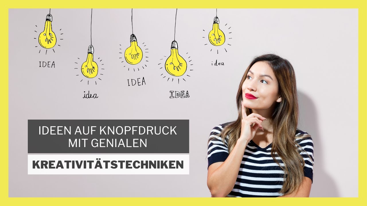 Mit diesen 5 Techniken kannst Du Deine Kreativität steigern!