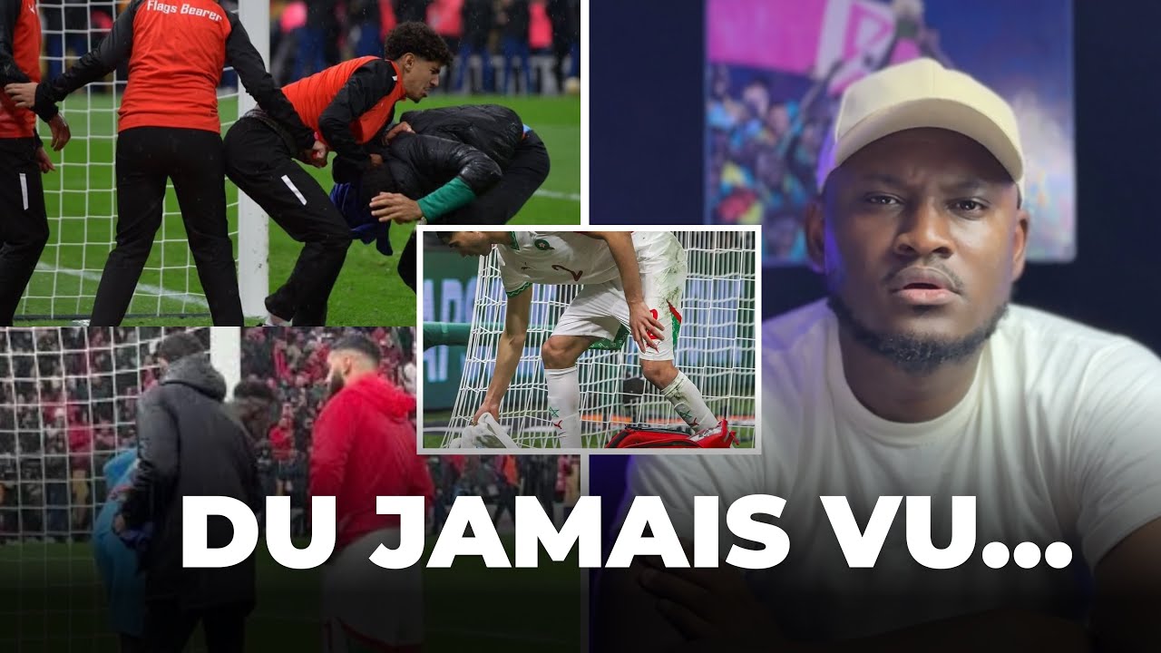 JE SUIS CHOQUÉ (SÉNÉGAL–MAROC) : JOUEURS, RAMASSEURS DE BALLE, INCIDENTS…LA FACE CACHÉE DE LA FINALE