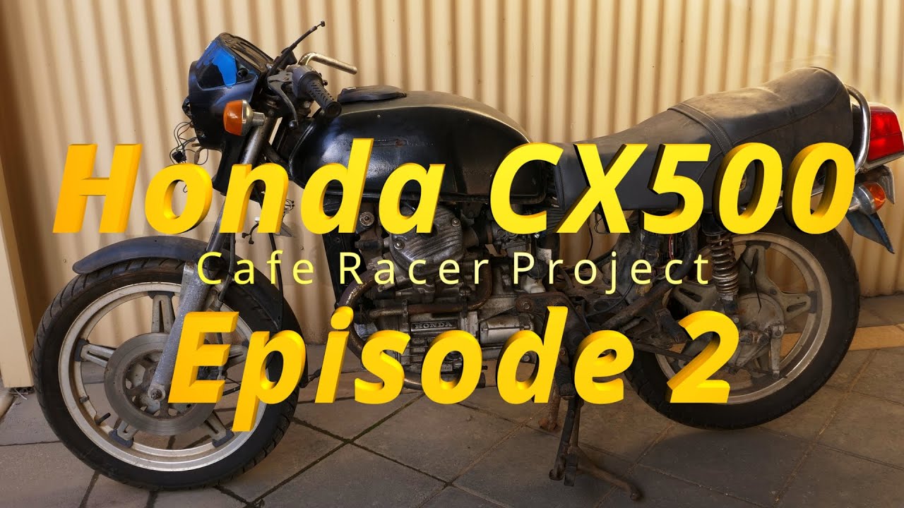 Honda CX500 Episode 02 Engine Rebuild Part 0ne