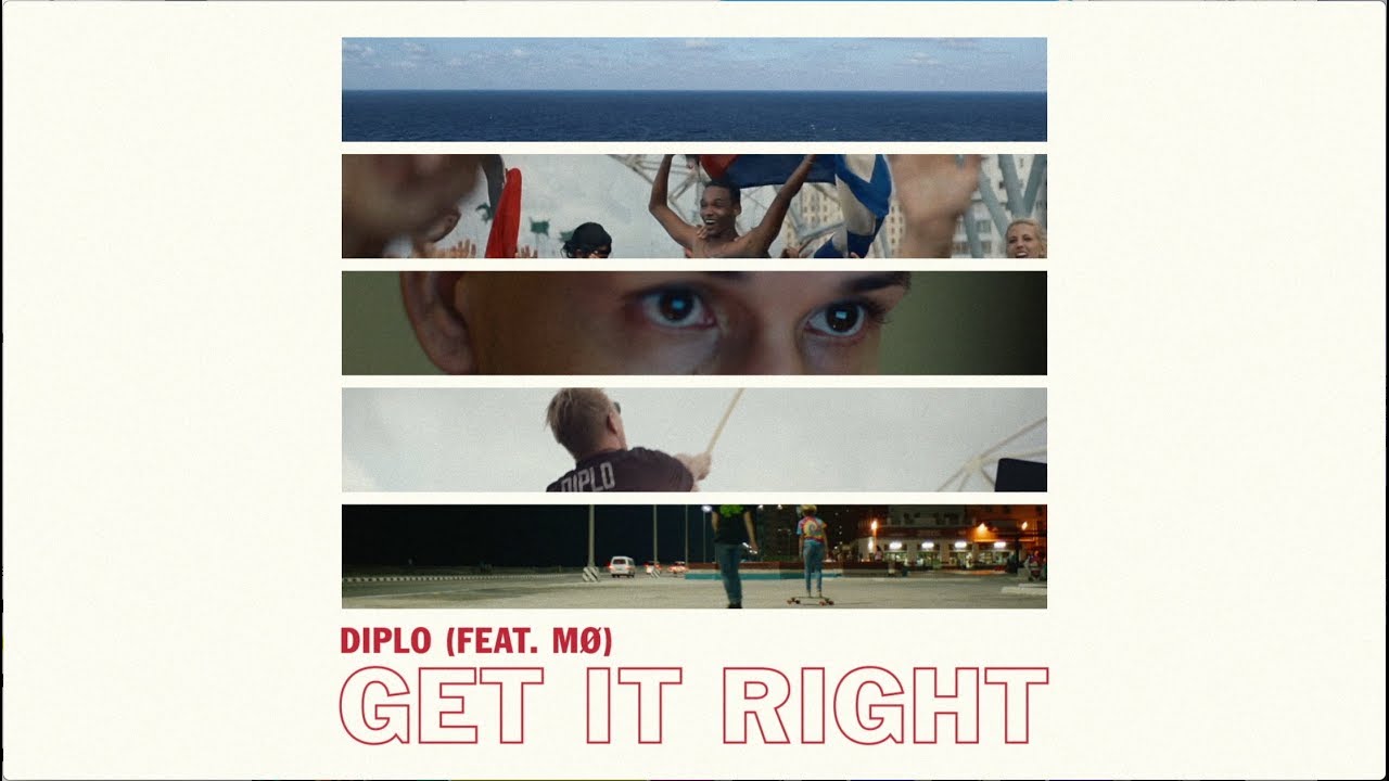 Diplo - Get It Right (feat. M&Oslash;) (Official Lyric Video)