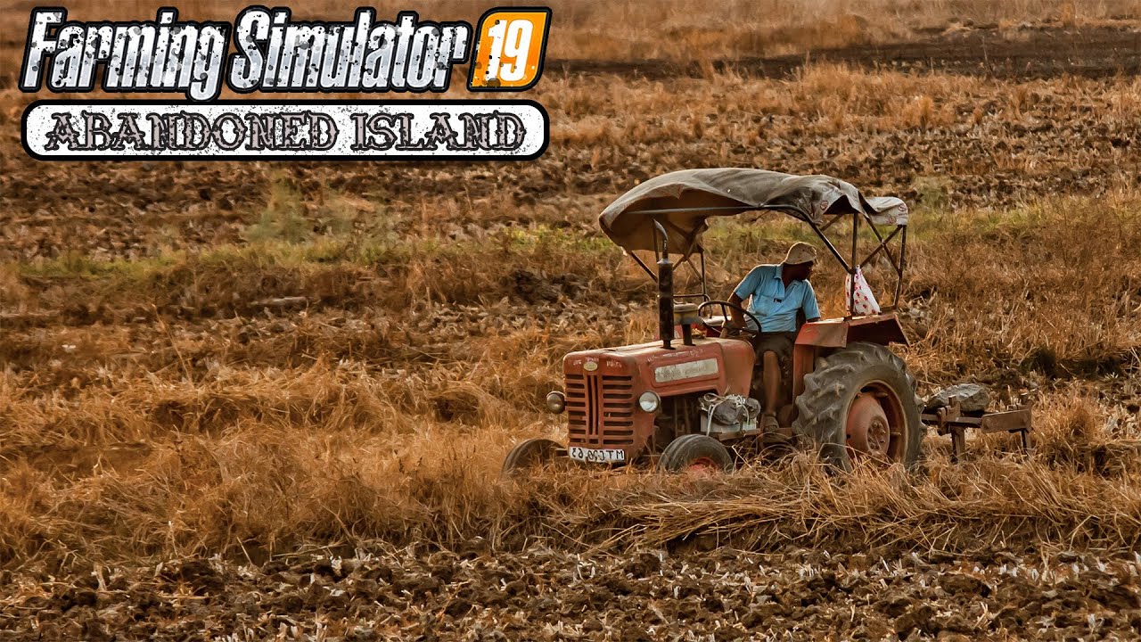 Starting with 0$ on Abandoned Island | Day 1 on Spectacle Island | Farming Simulator 2019 Timelapse