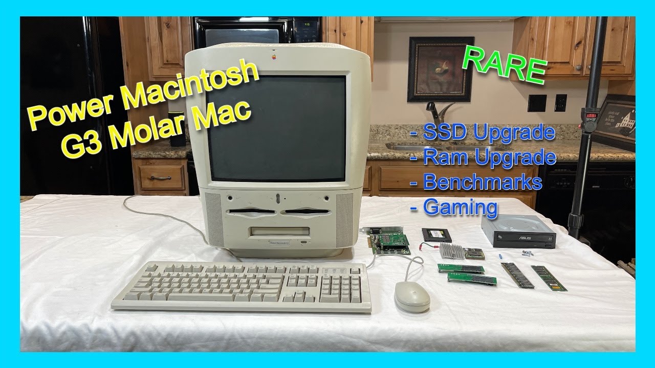 Retro Restoration: Upgrading the Unique Power Macintosh G3 Molar Mac