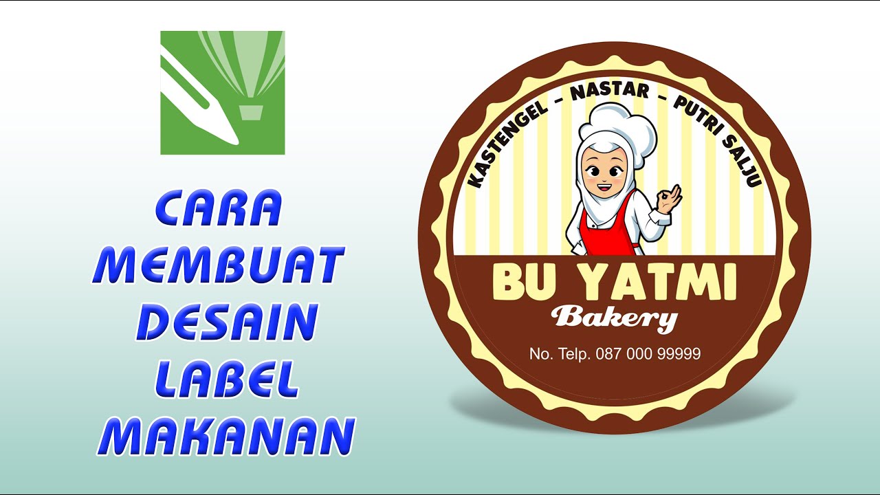 Cara Membuat Contoh Label Makanan dengan CorelDraw x7